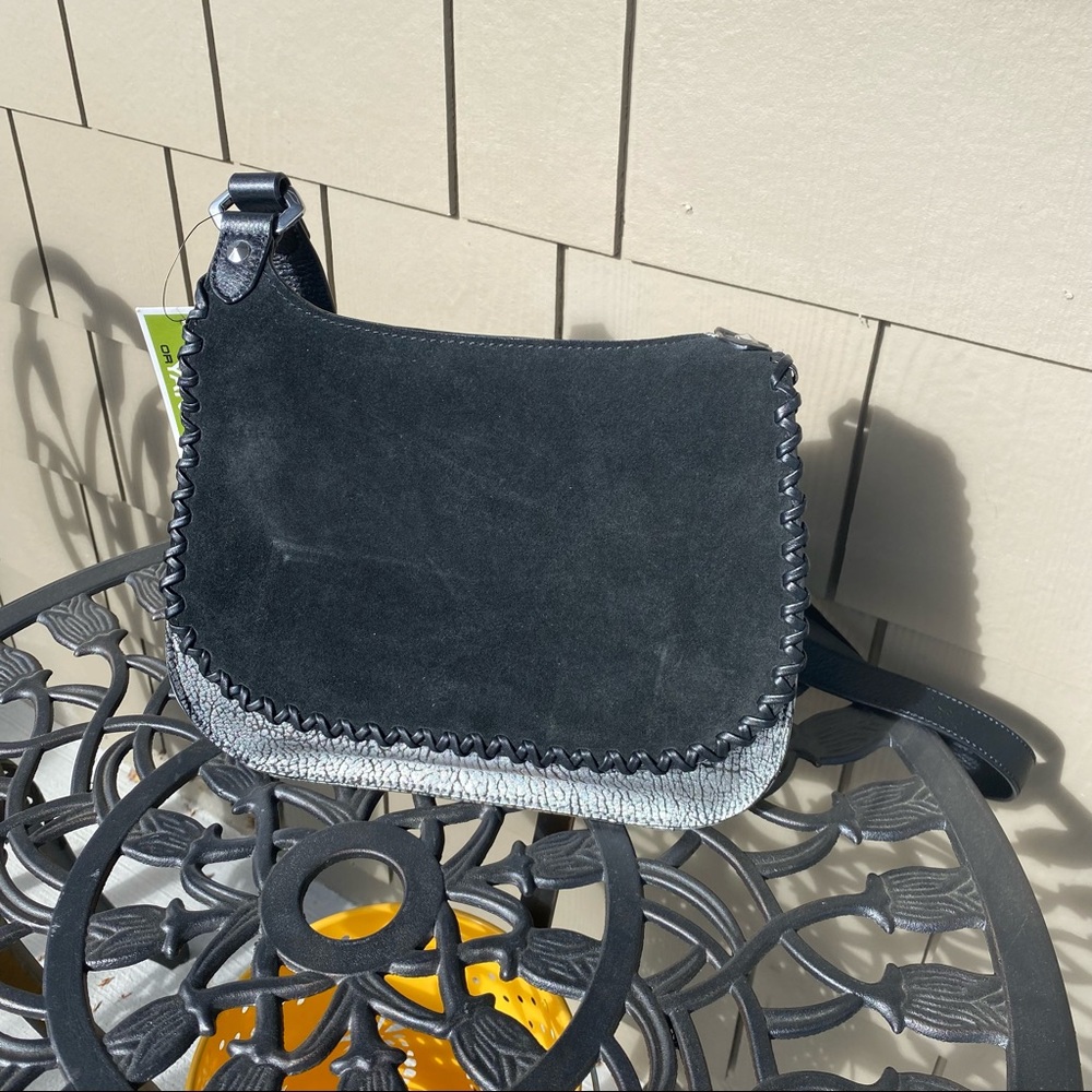 orYANY Leather/Suede Cross Body